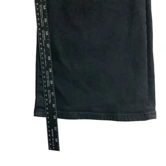 Pilcro & the Letterpress Jeans Sz 33L High Rise Bootcut Black - Picture 5 of 7